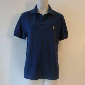 Mens Della Ciana New Vintage Blue Collared Short Sleeve Polo Shirt EUR 52/US L